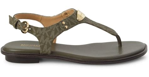 michael kors olive green sandals|Michael Kors white heels.